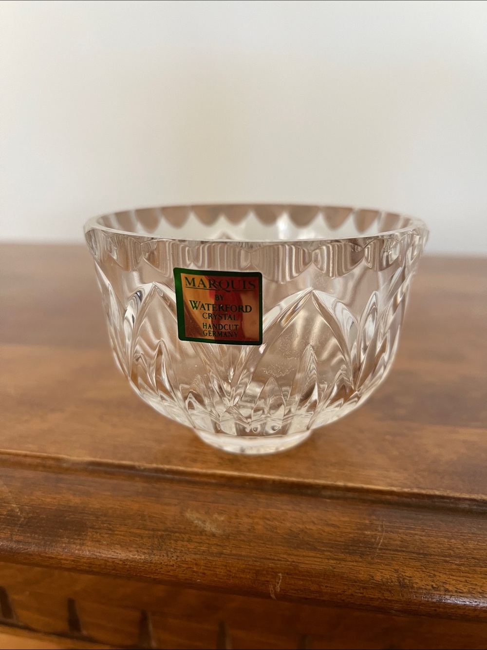 Marquis by Waterford Crystal Cut Small Glass Bowl